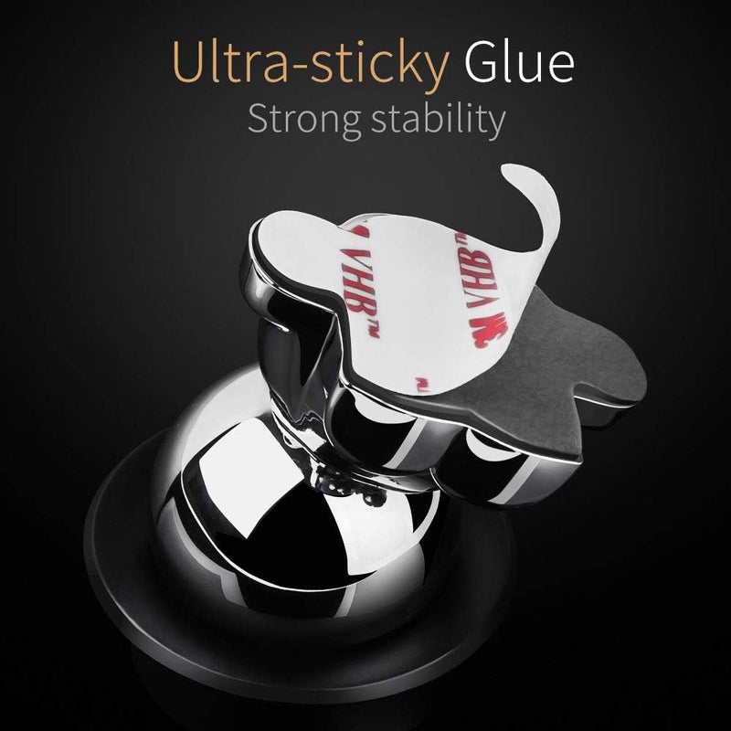Aokway Magnetic Car Phone Holder Mount with Blue Hat Design - Image 4