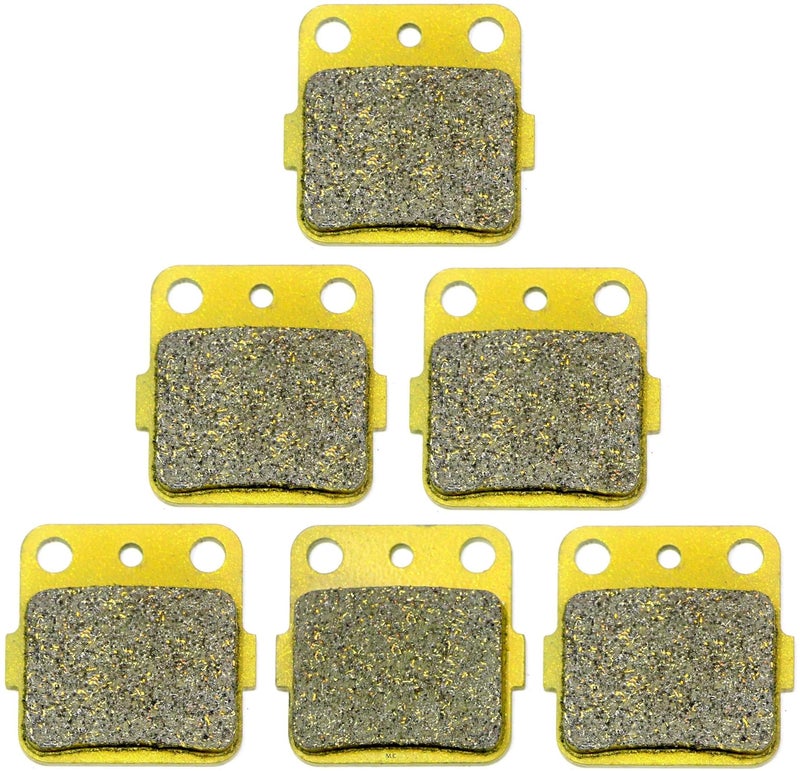 Master Chen Front Rear Brake Pads Brakes for Yamaha YFM 350 20042013 YFM 660 20012005 Raptor FA084 MC0001 - Image 2