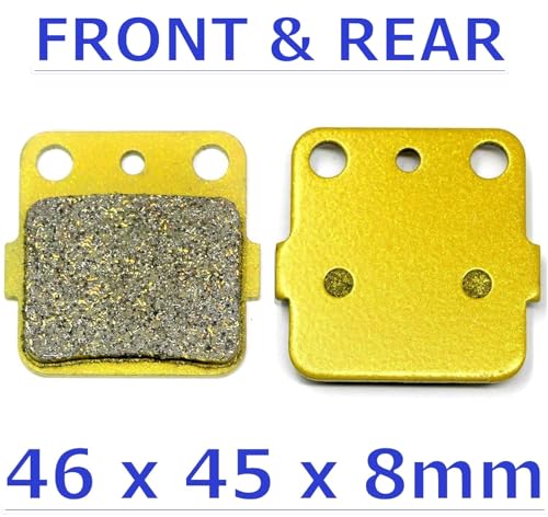 Master Chen Front Rear Brake Pads Brakes for Yamaha YFM 350 20042013 YFM 660 20012005 Raptor FA084 MC0001 - Image 3