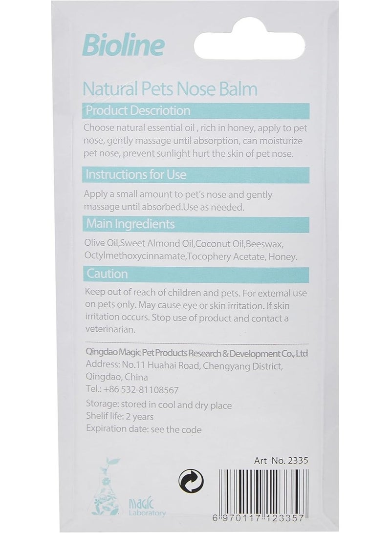 Bioline Natural Pets Nose Balm Moisturizer 20 ml, Multicolor - Image 4