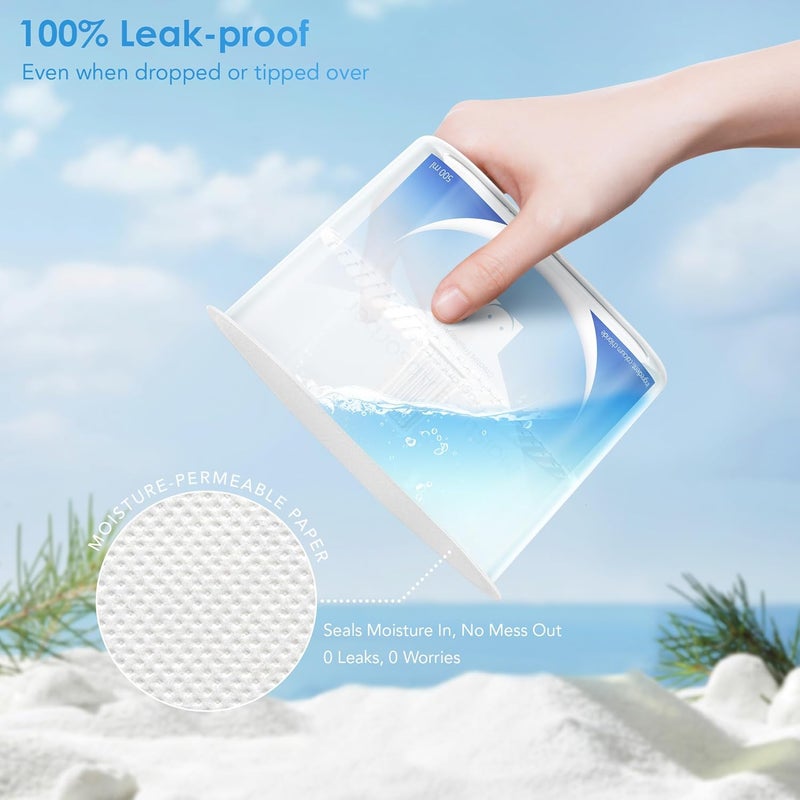 Moismile Moisture Absorbers - Efficient Humidity Absorber & Odor Eliminator, 3 Pack, Fragrance Free - Image 5