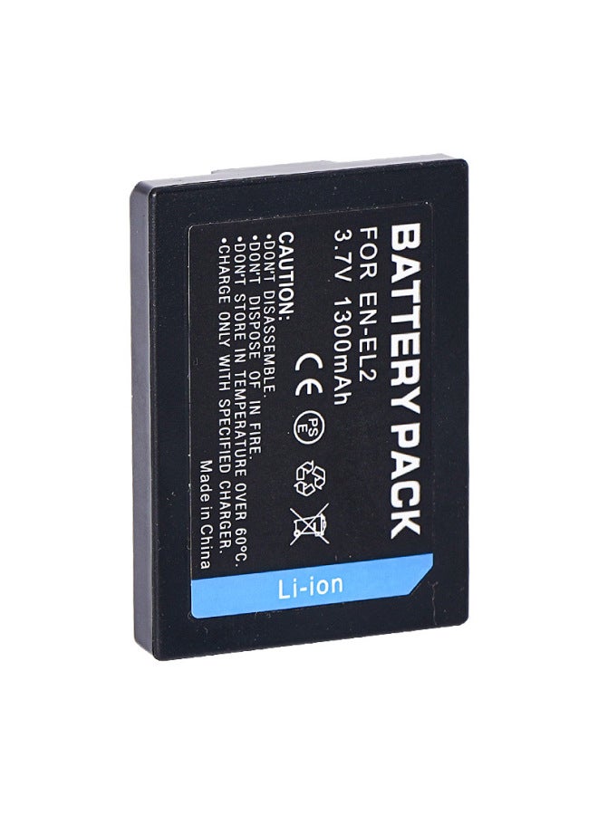 EN-EL2 Battery For Nikon Coolpix 2500 3500 SQ 9904 BP-NKL2 EL2 Battery-Standard Capacity:1300MAH - Image 5