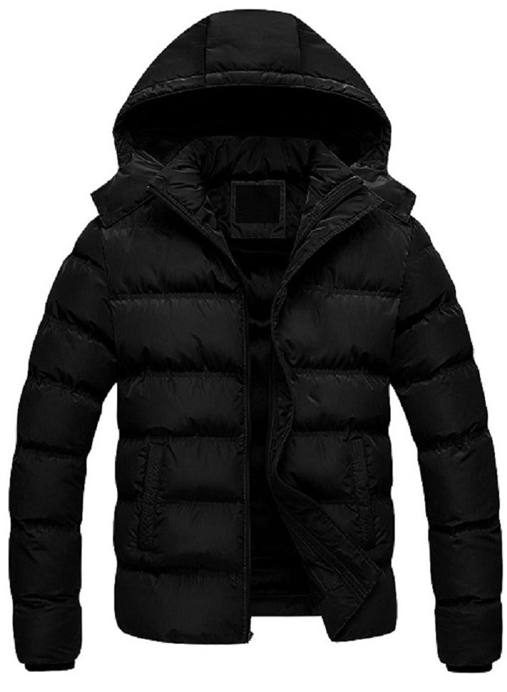 general Bomber Jacket with Removable Hood For Unisex - Image 1