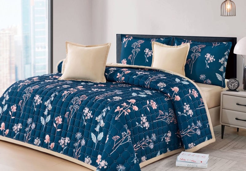MingLi Double comforter set, consisting of 6 practical polyester pieces, size 230 by 250 cm - Image 3