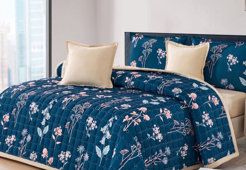 MingLi Double comforter set, consisting of 6 practical polyester pieces, size 230 by 250 cm - Image 1