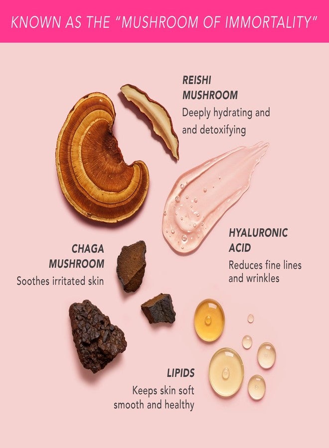 Doll 10 Doll Skin Genius™ Reishi Renewing Mushroom Milk – Hydrating Face Serum w/Reishi, Chaga & Lion’s Mane – Anti-Aging, Barrier Repair & Soothing Skincare for Dry, Sensitive or Mature Skin - 30 Day Supply - Image 4