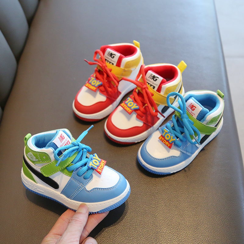 Mesh Sneakers Lightweight Flexible Sole Walking Shoes For Kids Indoor And Outdoor Activities - Image 3