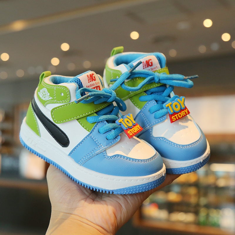 Mesh Sneakers Lightweight Flexible Sole Walking Shoes For Kids Indoor And Outdoor Activities - Image 4
