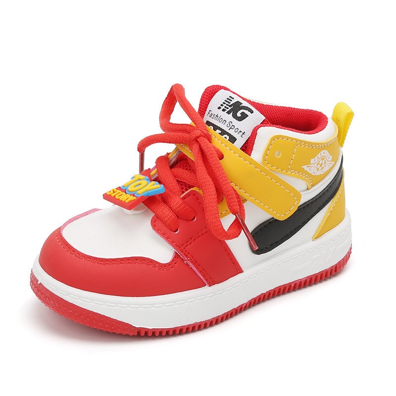 Mesh Sneakers Lightweight Flexible Sole Walking Shoes For Kids Indoor And Outdoor Activities - Image 1