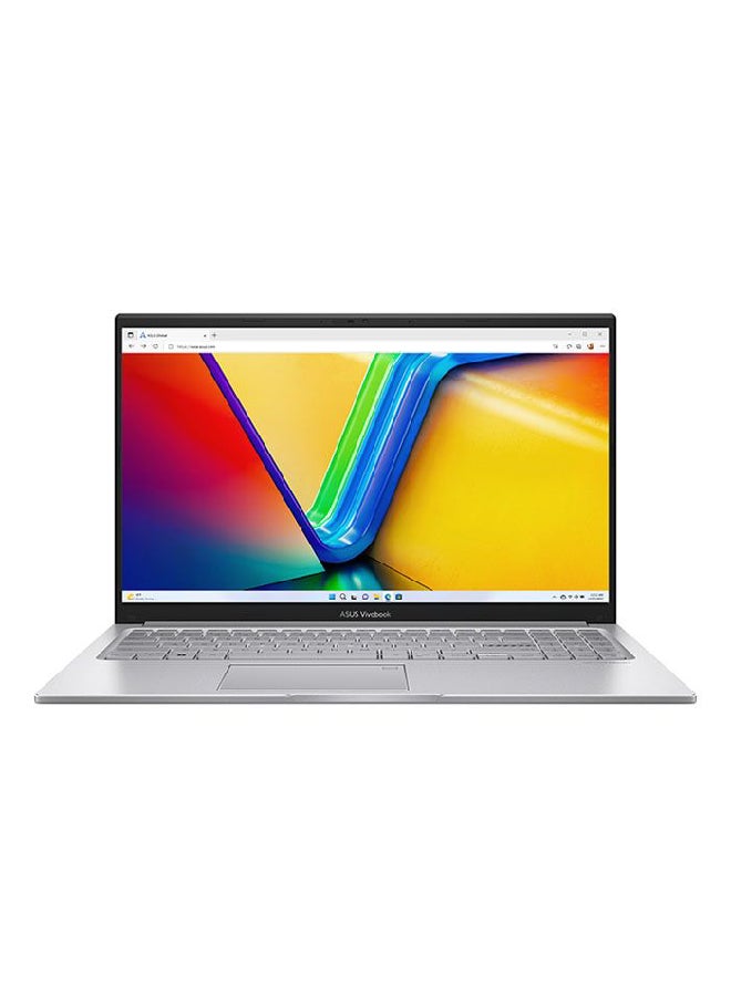 ASUS X1504VA-NJ107 Laptop With 15.6-inch Full HD Display, Core i7-1355U Processor/16GB RAM/1TB SSD/DOS(Without Windows)/Intel UHD Graphics/ English/Arabic Cool Silver - Image 1