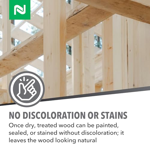 Nisus PenaShield Penetrating Wood Preservative, Termiticide and Fungicide, Ready-to-Use Formula for Termites, Carpenter Ants, Wood-Boring Beetles, Wood Decay Protection, 1 Gallon - Image 5