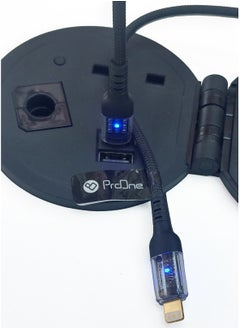 ProOne ProOne USB C to Lightning iPhone Charger Cable 100cm USB C to Lightning Cable Fast Charging Power Delivery PD 20W iPhone Cable for iPhone 14/14 Pro/14 Plus/14 Pro Max, iPad Pro, iPhone 8-13 All Series  - Image 3