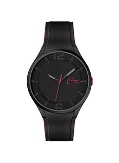 Men's Analog Round Shape Silicone Wrist Watch 2011235 - 44 Mm