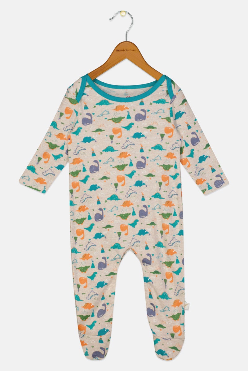 Hamleys Toddlers Boy Graphic Print Sleepsuit, Multicolor - Image 3