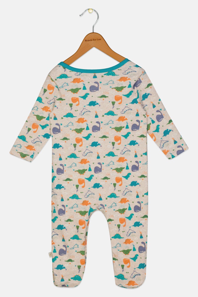 Hamleys Toddlers Boy Graphic Print Sleepsuit, Multicolor - Image 2