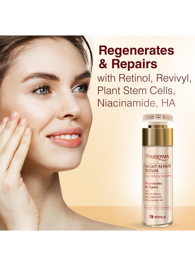 Regaliz Truderma Night Repair Serum | Overnight Formula for Healthy, Radiant Skin | 30 ml - Image 3