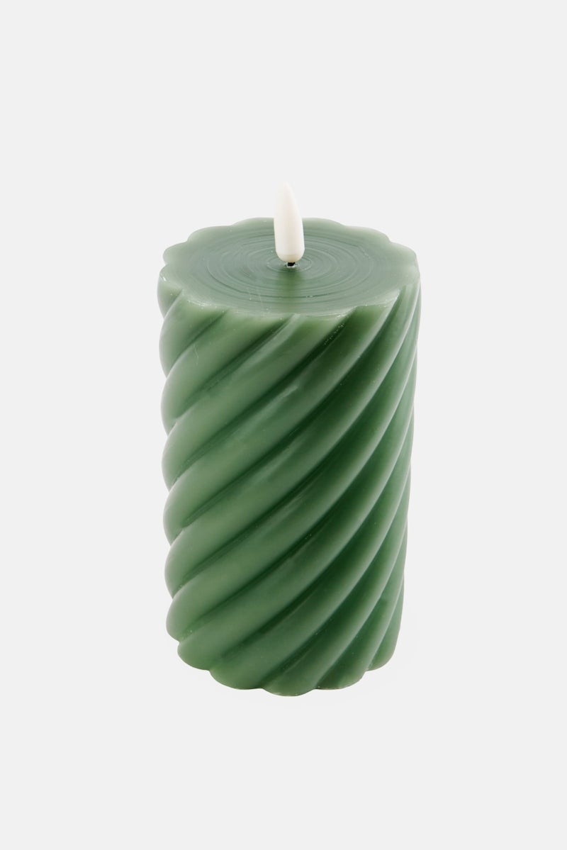 Boltze Decorative LED Candle, Green  - Image 1