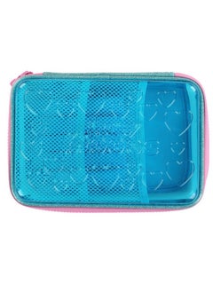 SMILY KIDDOS Smily Kiddos | Smily PVC Pencil Case (Light Blue) | Kids & School Pencil Case | School Pencil case | Pencil Case for Boys & Girls | Girls Stylish Pencil Box  - Image 1