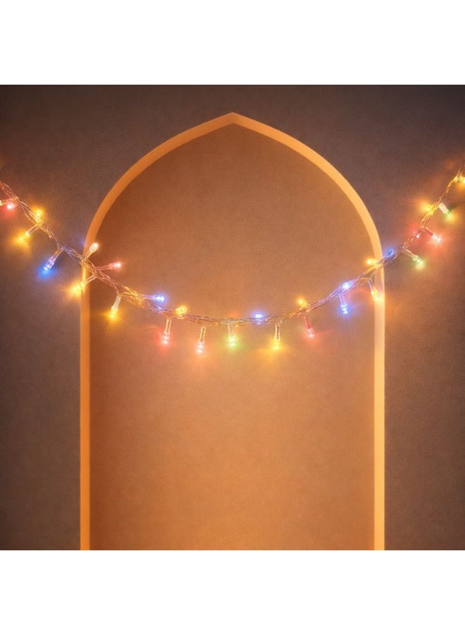 Home Care 50 متر أضواء خيوط الجنية LED، 320 LED، أبيض دافئ – قابس 3 دبابيس، 8 أوضاع، أضواء سلك نحاسي مقاوم للماء للتزيين الاحتفالي، المنزلي والخارجي - Image 4