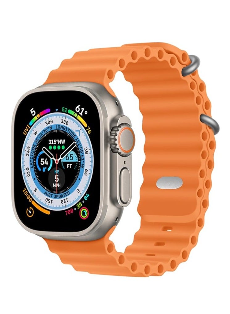 Watch Ultra Ocean Smartwatch with Rugged Titanium Case, GPS, Compass, Retina Display, Fitness Tracking and Durable Band – Premium Adventure Wearable Watch Ultra Ocean Edition - Image 1