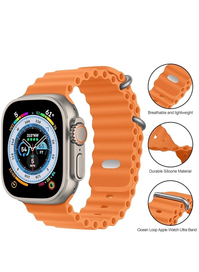 Watch Ultra Ocean Smartwatch with Rugged Titanium Case, GPS, Compass, Retina Display, Fitness Tracking and Durable Band – Premium Adventure Wearable Watch Ultra Ocean Edition - Image 2