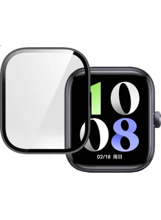 Ten Flashes حافظة واقية لساعات فيفو جي تي + واقي شاشة، حافظة تغطي كاملة مدمجة وفيلم، غطاء واقي لساعات إيكو جي تي، فيلم حماية الشاشة، فيلم زجاج مقسى مضاد لبصمات الأصابع، شفاف - Image 2