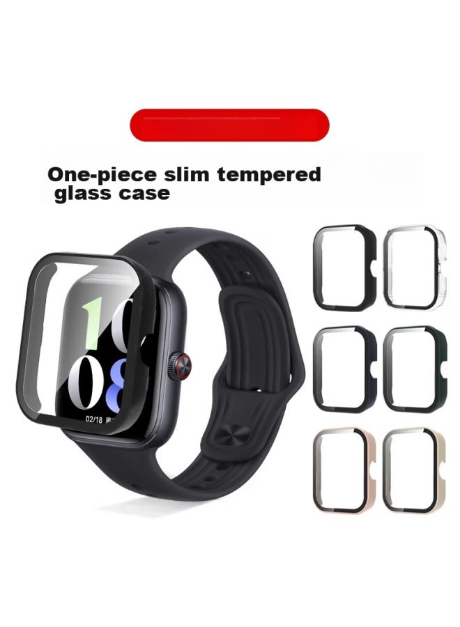 Ten Flashes Vivo Watch Gt واقي + حامي الشاشة، حالة تغطية كاملة متكاملة وفيلم، Iqoo Watch Gt غطاء واقي، فيلم حماية الشاشة، فيلم زجاج مقوى مضاد للبصمات، شفاف - Image 5