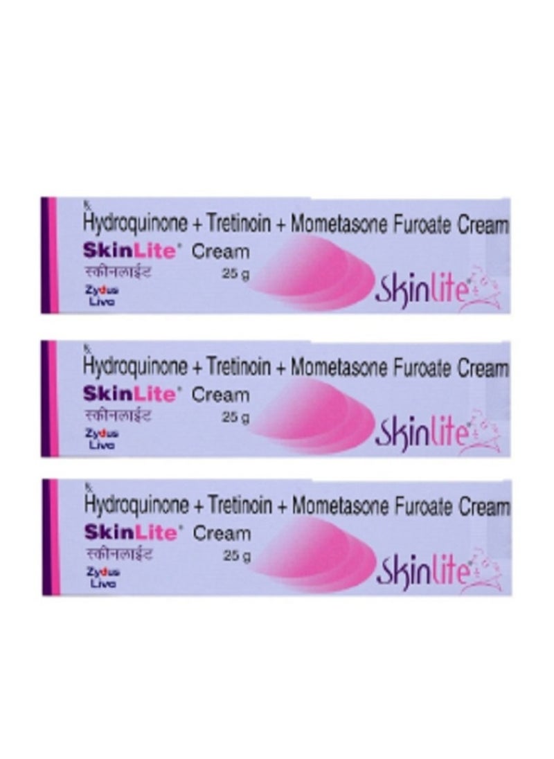 SKINLITE Skinlite Hydroquinone Tretinoin Mometasone Furoate Cream Pack of 3 