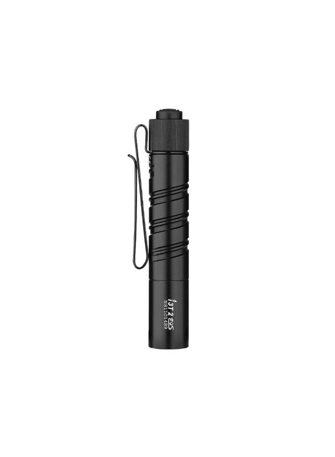 Olight I3T 2 EOS (Black), 200 Lumens EDC Flashlight, 62m Beam LED Light, Small Aluminum Alloy Torch for Everyday Carry, Gift, Outdoor - Image 5