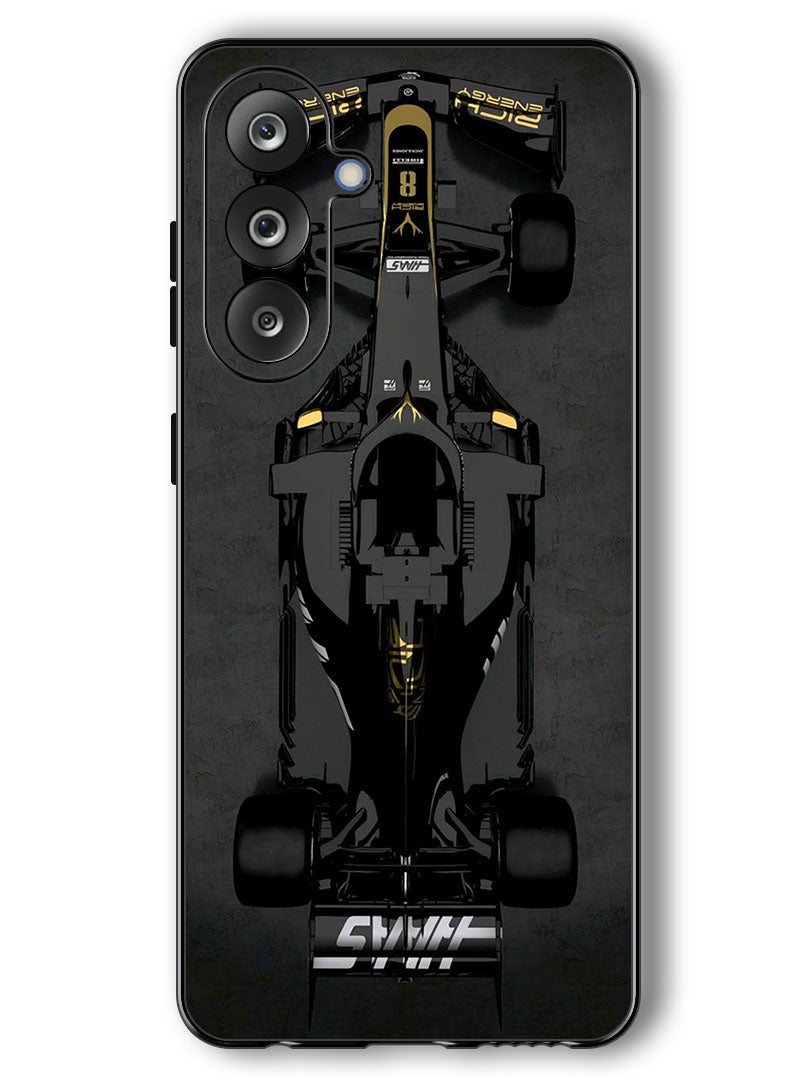 Theodor Case Compatible with Samsung Galaxy F36/ M36 6.7 Inch Protection Shockproof Bumper Cover Sports Car - Image 1