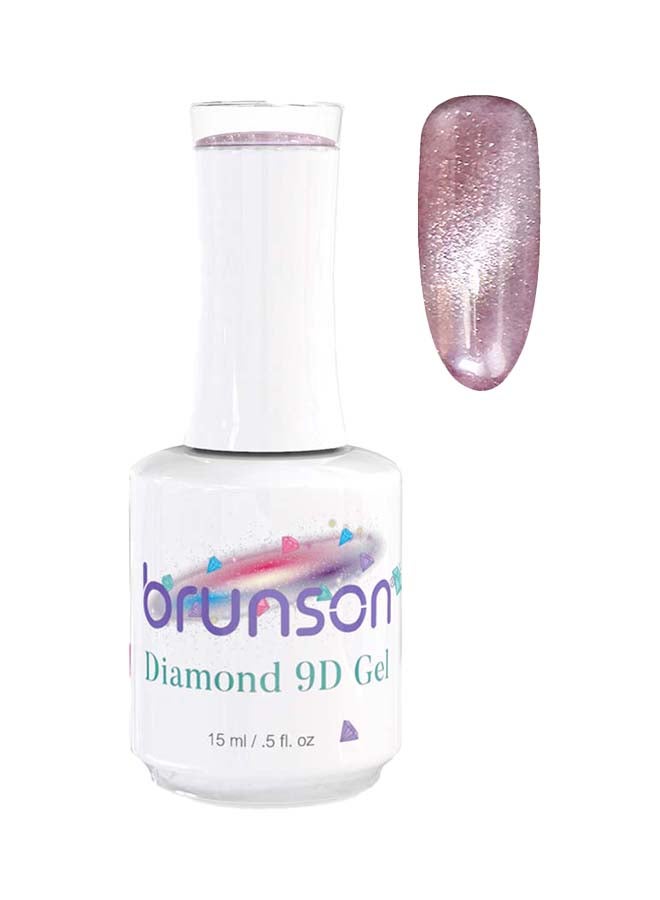 brunson Diamond 9D Magnetic Cat Eye Gel Reflective Diamond Gel Nail Polish 15ml Soak Off Gel Polish BD9D008 - Image 1