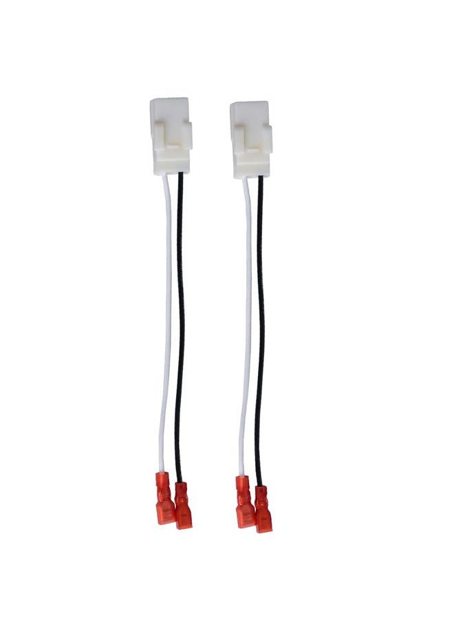 Danbojit 4 Pack 72-6514 Speaker Wire Harness Adapter Plug Compatible With Jeep Wrangler Chrysler Town & Country Dodge Dakota Front Rear Door Wiring (4) - Image 1