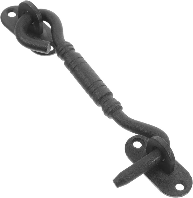 2 Pack Matte Stainless Steel Privacy Hook Latch 4 Inch Door Lock For Window Gate - Image 5