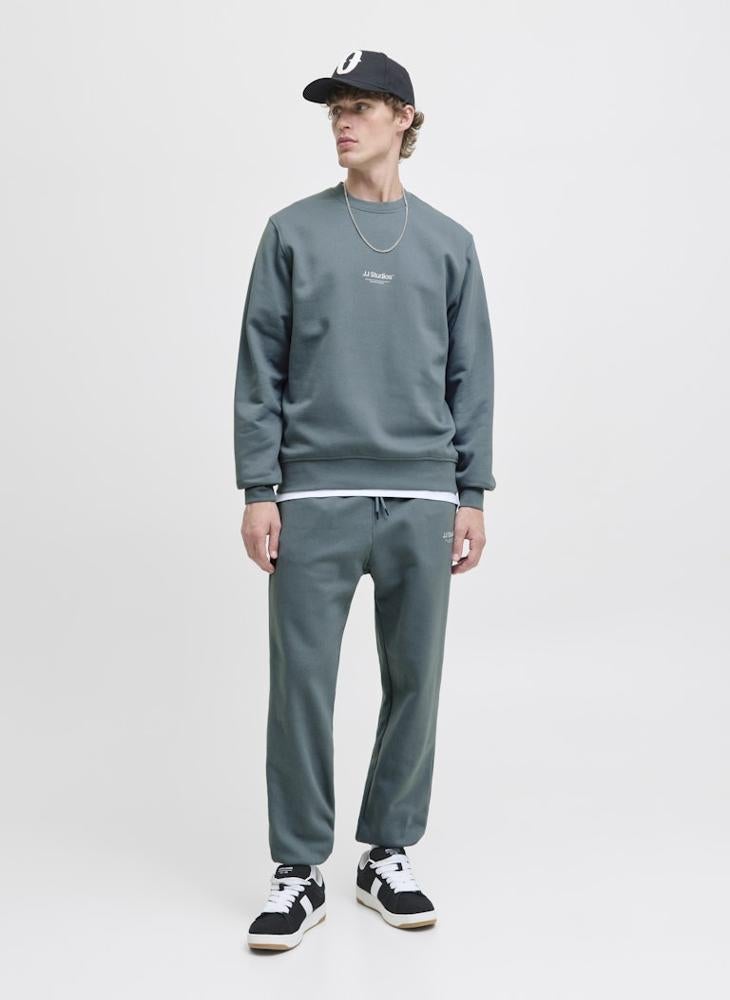 JACK & JONES Jjesoho Logo Crew Neck Sweatshirt  - Image 4