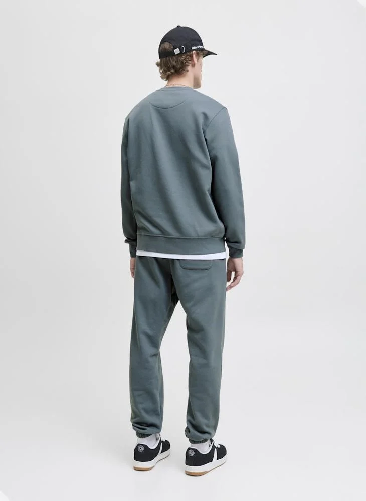 JACK & JONES Jjesoho Logo Crew Neck Sweatshirt