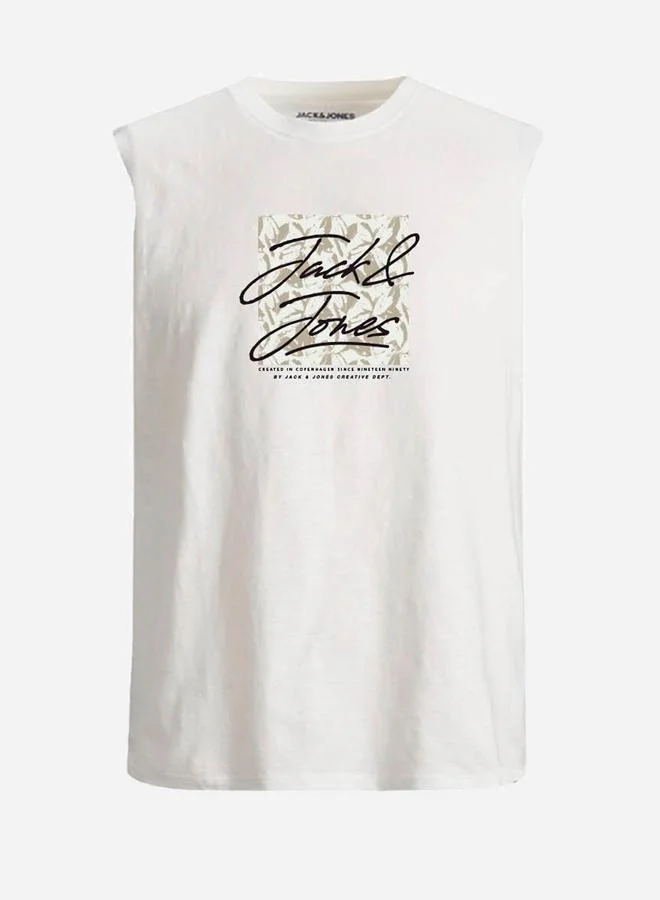 JACK & JONES Jack & Jones Graphic Print Round Neck T-Shirt