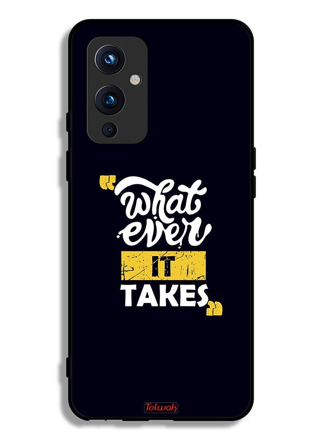 Tolwak OnePlus 9 5G Protective Case Cover Whatever It Takes - Image 2