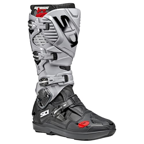 SIDI Men Motorcycle Boots, Ash Black, 44 EU - Image 1