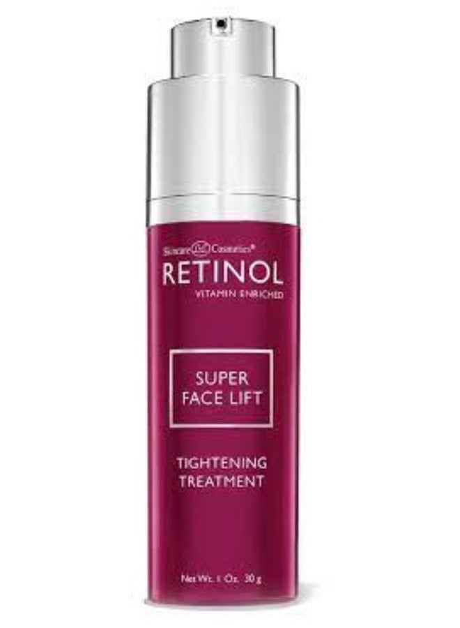 Retinol Super Face Lift - Visibly firms and tightens for a lifted, younger look. Infused with Retinol, Vitamins C & E this firming blend is a beauty