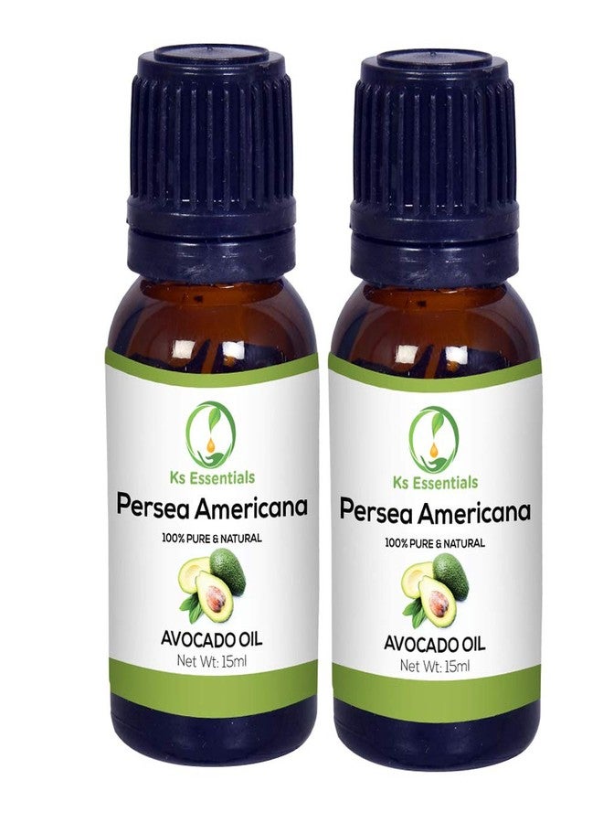 Ks Essentials Avocado Carrier Oil (Persea Americana) 100% Pure Natural & Undiluted Oil (Pack of 2 = 15 Ml) - Image 2