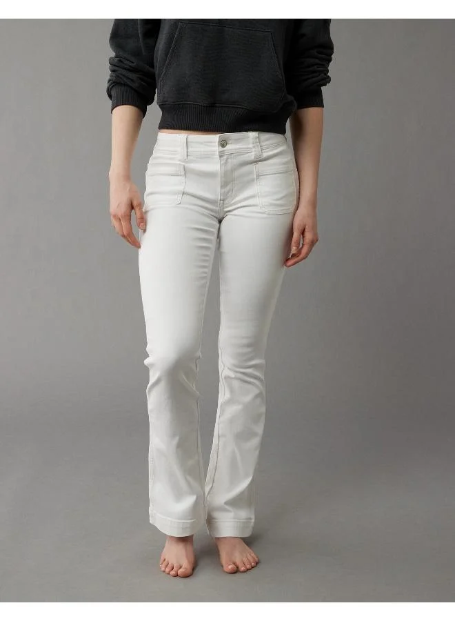 American Eagle AE Next Level Low-Rise Kick Bootcut Jean