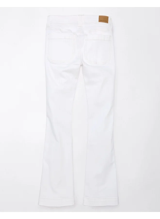امريكان ايجل AE Next Level Low-Rise Kick Bootcut Jean