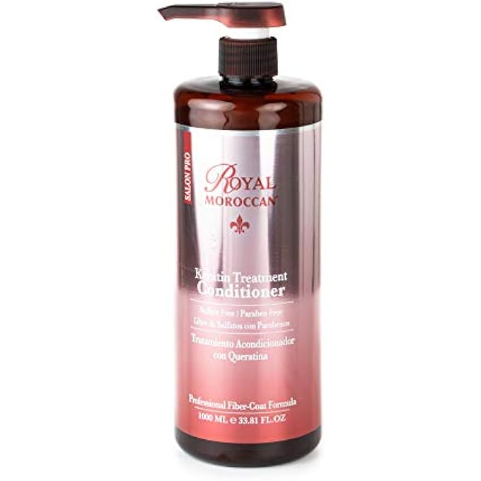Royal Moroccan KERATIN CONDITIONER COLOR PROTECTION (1000 ML / 33.8 OZ) ORGANIC ARGAN OIL | MOISTURIZING SMOOTHING KERATIN CONDITIONER PARABEN & SULFATE FREE ARGAN OIL | KERATIN HAIR PRODUCTS. - Image 1