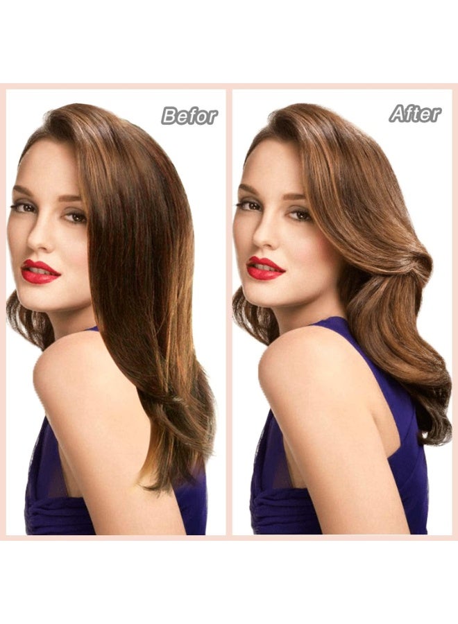 عصابة رأس لتجعيد الشعر، مجموعة مكواة تجعيد شعر بدون حرارة، مكواة تجعيد شعر بدون حرارة للشعر الطويل، بكرات شعر ساتان بدون حرارة، مكواة تجعيد شعر للنوم، مكواة تجعيد بدون حرارة مع مشابك شعر وربطة شعر - Image 2