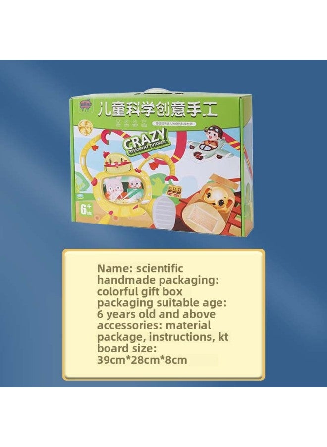 Children's Scientific Experiment Set Physical Educational Toys STEAM Technology Small Production Primary School Toy Gift Diy-Color:Fourth Grade Science Physics Small Production (four-piece Set D) - Image 5