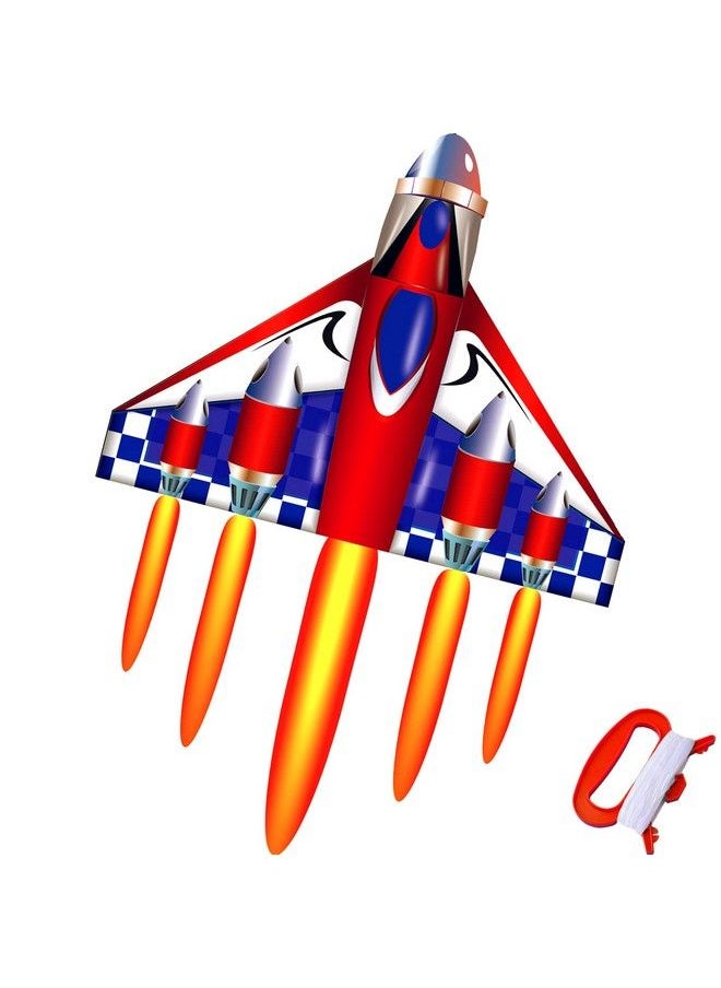 Hengda Kite Delta Plane Kite For Kids And Adultseasy To Flyexcellent Fabric And Structure Designsuitable For Square Beach Grass Parkexcellent Gift(39X47) In  - Image 1