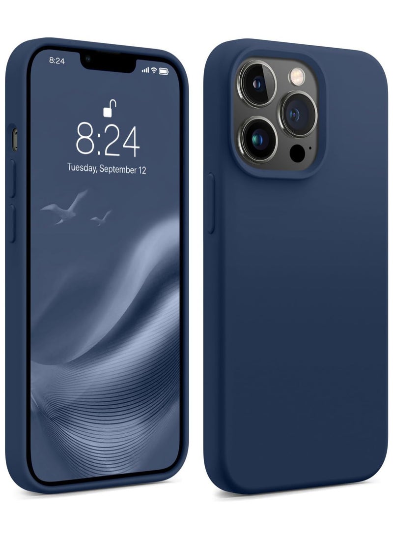 Generic - iPhone 13 pro Case Upgrade Defender Silicone Cover ShockProof Anti-Scratch Protective Phone Case (BLUE) - Image 1