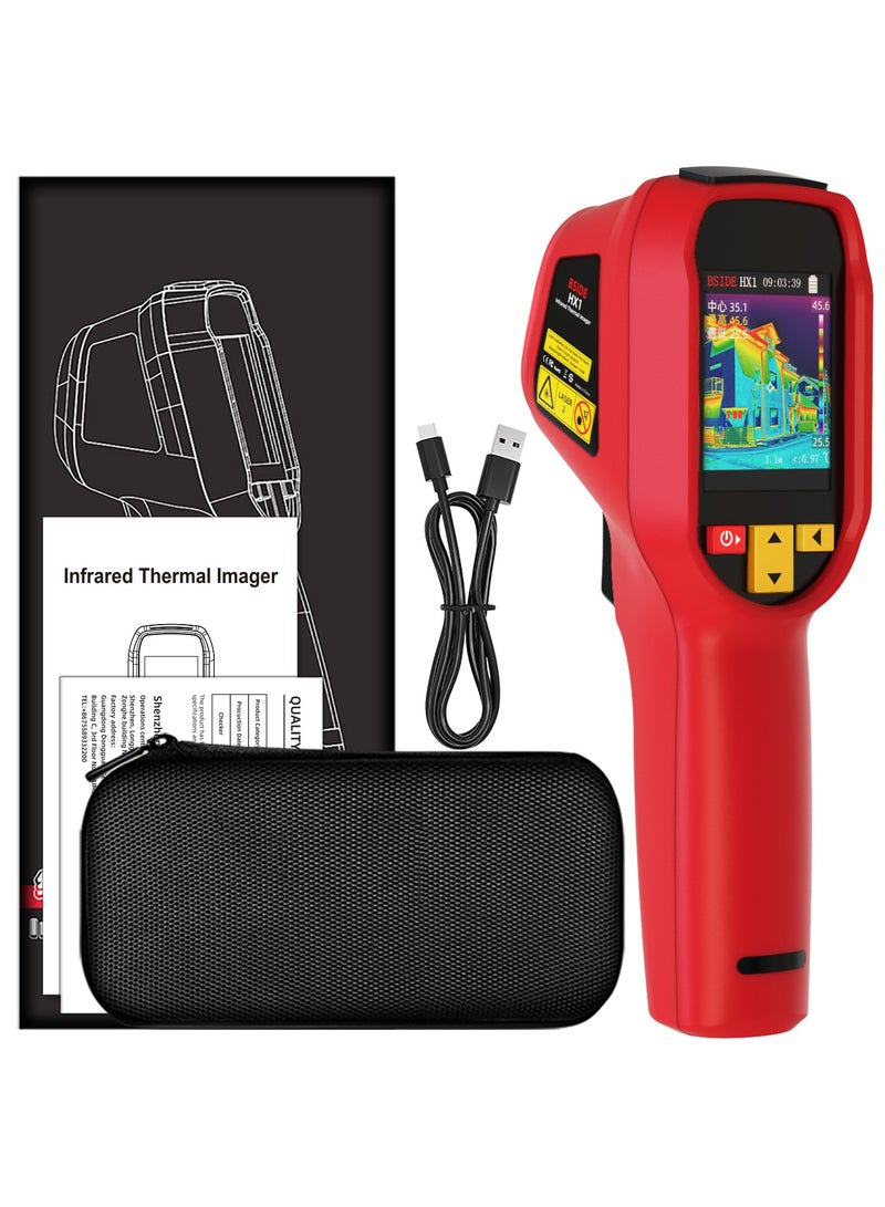 بي سايد كاميرا حرارية محمولة BSIDE HX1 بالأشعة تحت الحمراء، جهاز قياس حرارة لفحص التدفئة الأرضية والأنابيب للاستخدام الخارجي - Image 1