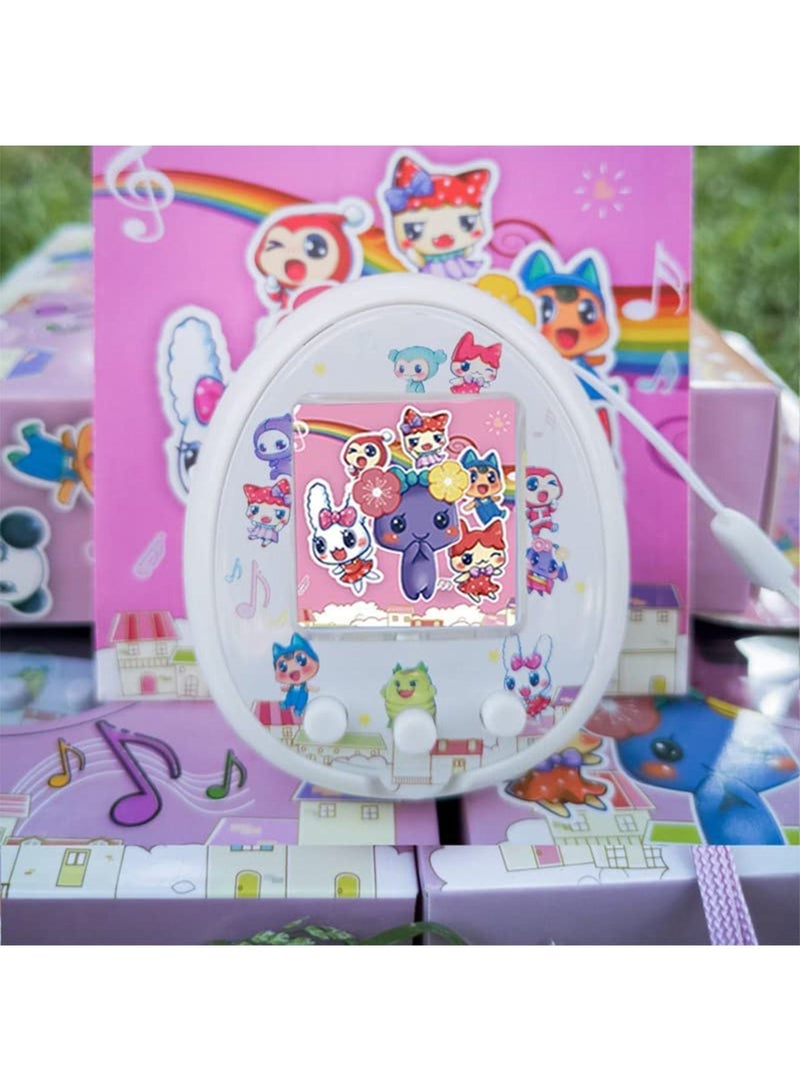 GT-Wheel 12 Pets in One Animal Pet Cyber Pet Toy Retro Funny, Feed, Care, Nurture-Virtual Pet,90s Toy (Purple)  - Image 1