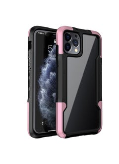 Generic Case Cover For iPhone 13 Armor Acrylic 3 in 1 Phone Case Pink 